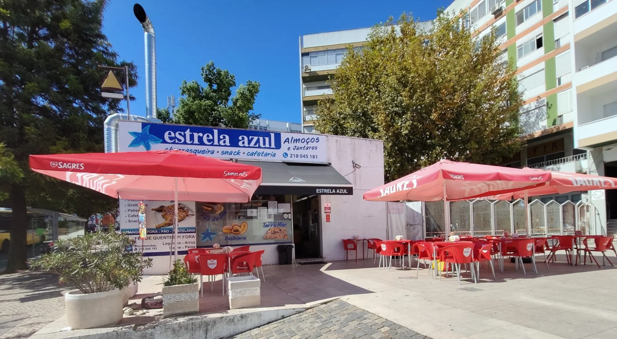Churrrasqueira Estrela Azul na Cova da Piedade em Almada